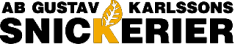 AB Gustav Karlssons Snickerier logotyp