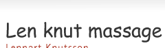 Len knut massage AB logotyp