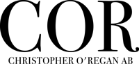 Christopher ORegan AB logotyp