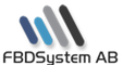 FBD System AB logotyp
