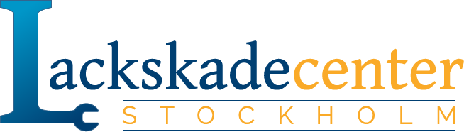 Lackskadecenter i Stockholm Aktiebolag logotyp