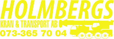 Holmbergs Kran och Transport AB logotyp