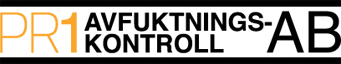 PR1 Avfuktningskontroll AB logotyp