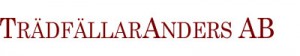 TrädfällarAnders AB logotyp