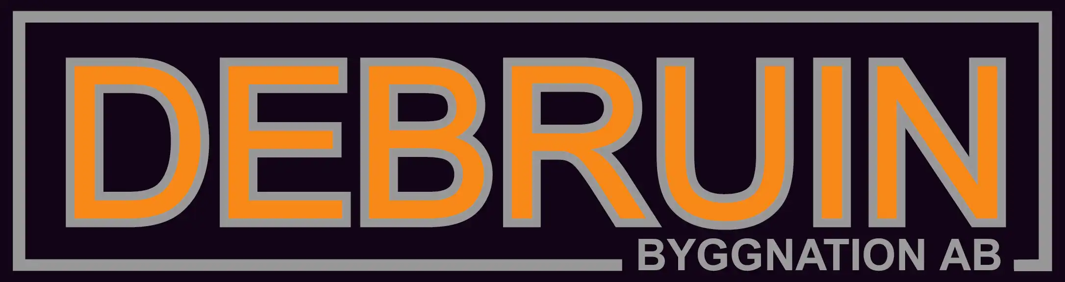 DE BRUIN BYGGNATION AB logotyp