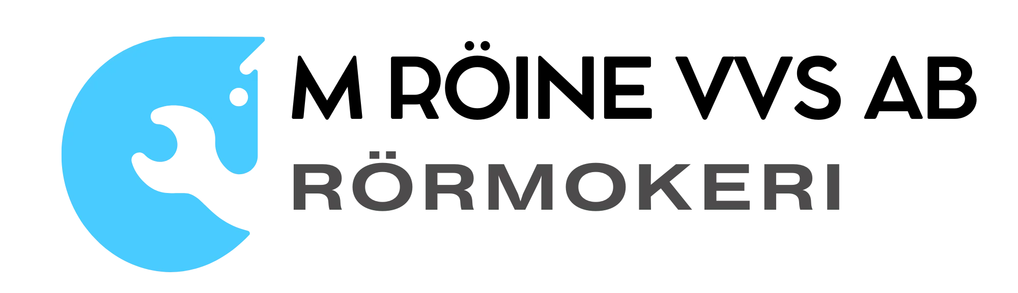 M Röine VVS Aktiebolag logotyp