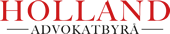 Advokat AK. Holland AB logotyp