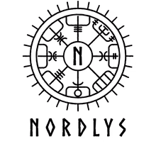 Nordlys design AB logotyp