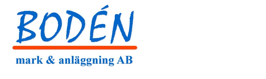 Bodén Mark & Anläggning i Mälardalen AB logotyp