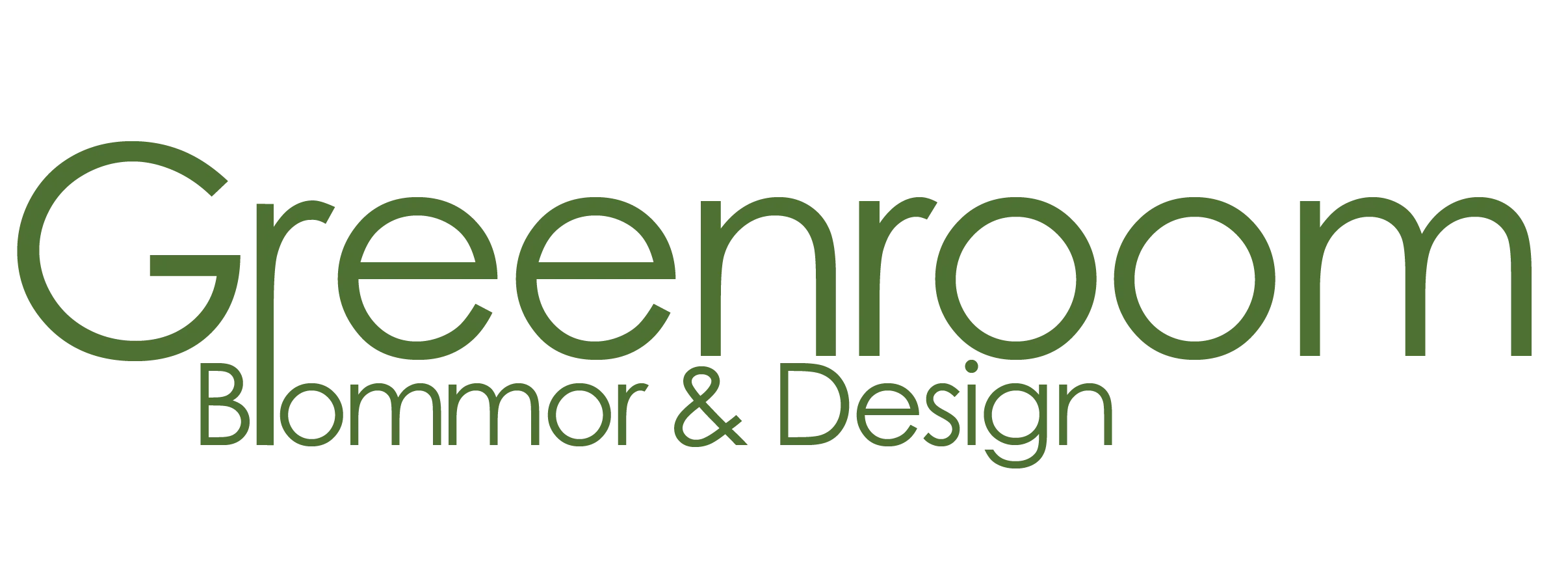 Greenroom Blommor & Design Sweden AB logotyp