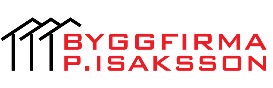 Byggfirma P. Isaksson AB logotyp