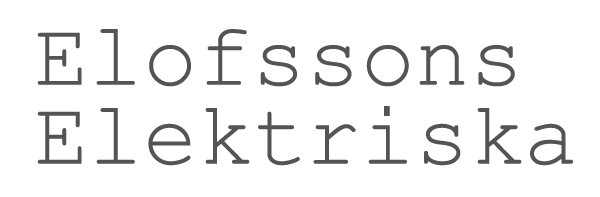 M.Elofssons elektriska AB logotyp