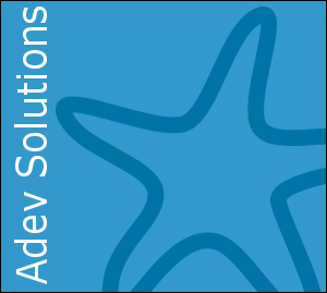 Adev Solutions AB logotyp