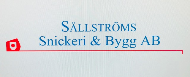 Sällströms Snickeri & Bygg AB logotyp