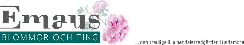 Emaus Blommor och Ting AB logotyp
