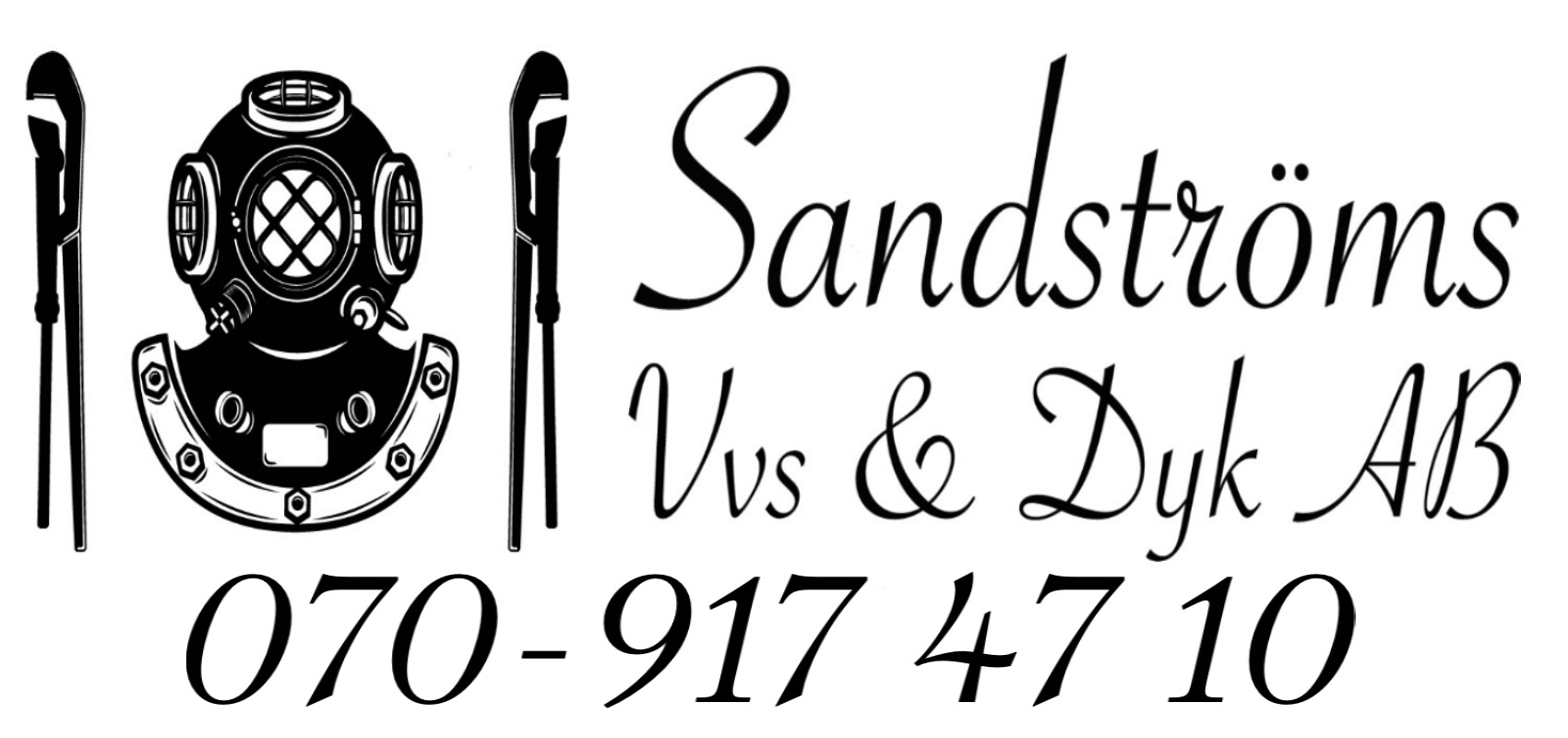 Sandströms VVS och Dyk AB logotyp