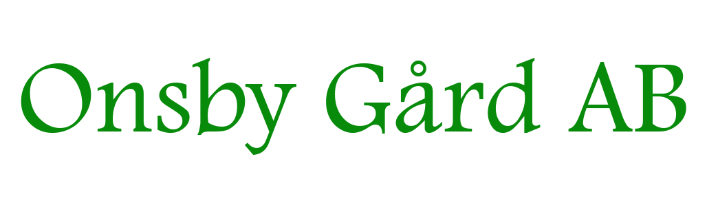 Onsby Gård AB logotyp