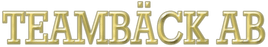 Team Bäck AB logotyp