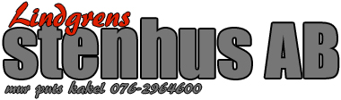 Lindgrens Stenhus AB logotyp