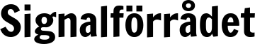 Signalförrådet AB logotyp