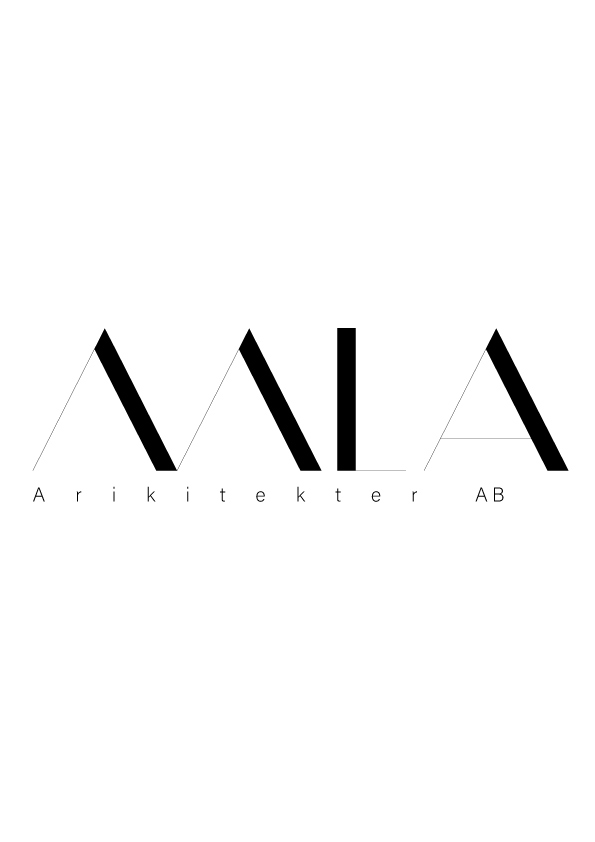 MLA arkitekter aktiebolag logotyp