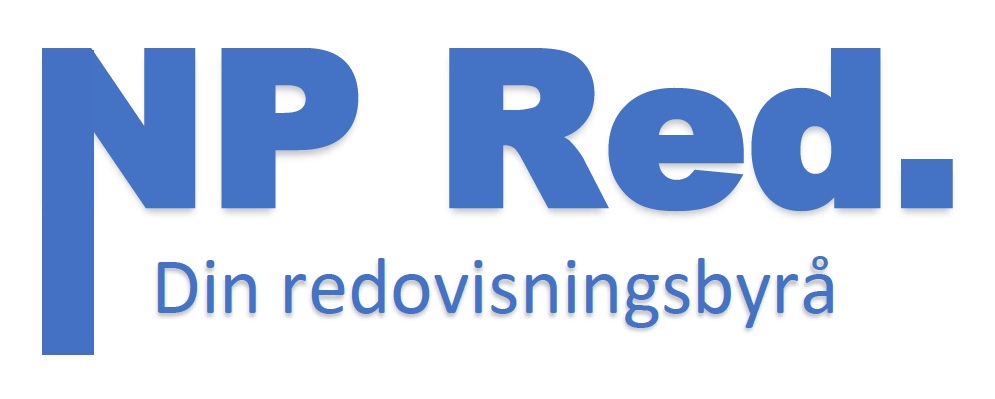 NP Red. AB logotyp