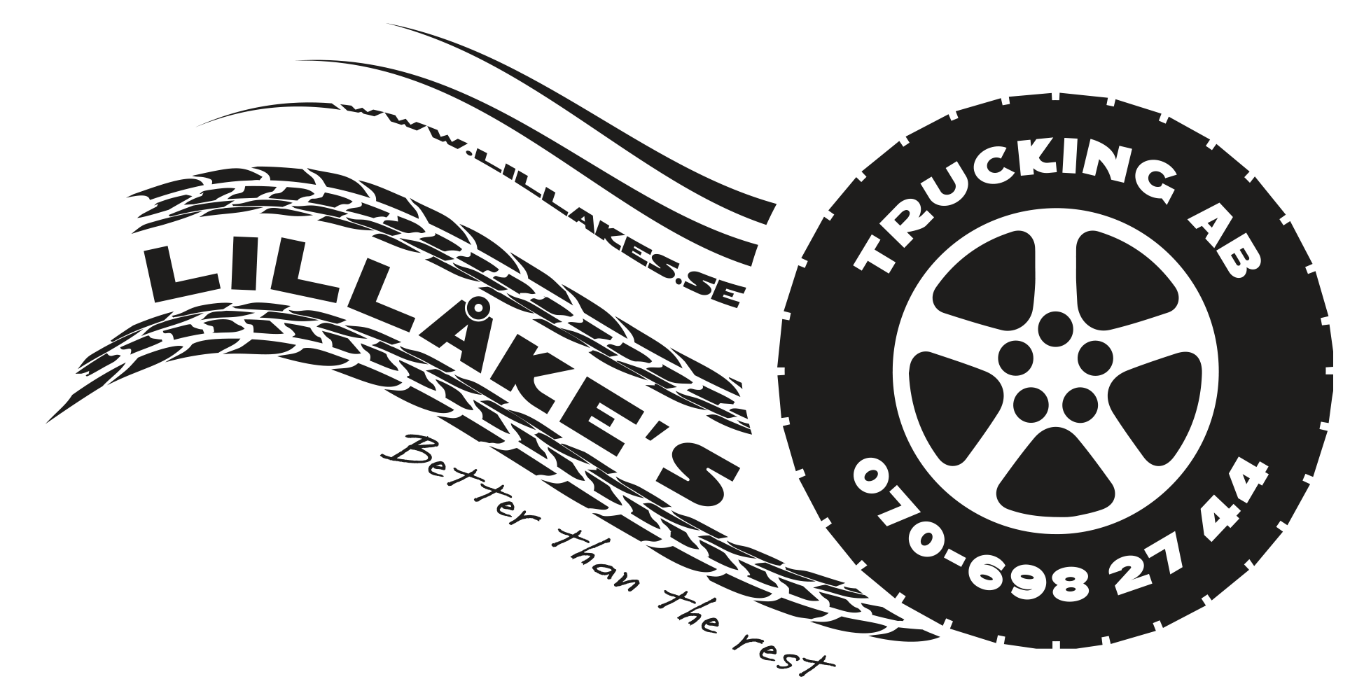 LillÅkes Trucking AB logotyp