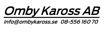 Omby Kaross / Produktion AB logotyp