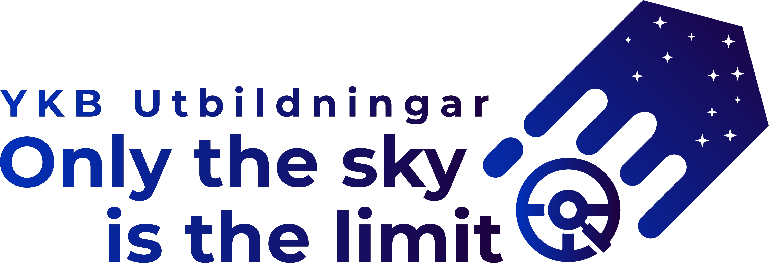 Only the sky is the limit i Övertorneå AB logotyp