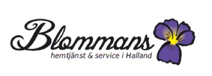 Blommans hemtjänst och service i Halland AB logotyp
