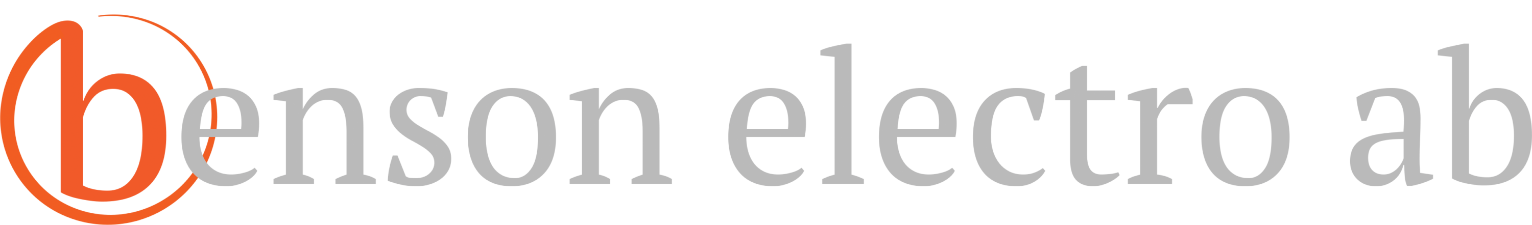 Benson Electro AB logotyp