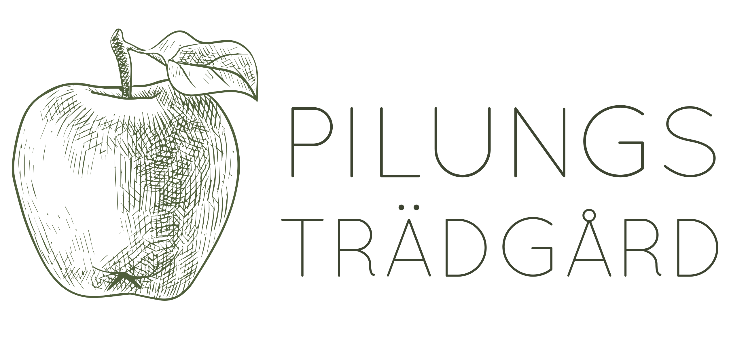 Pilungs Trädgård AB logotyp