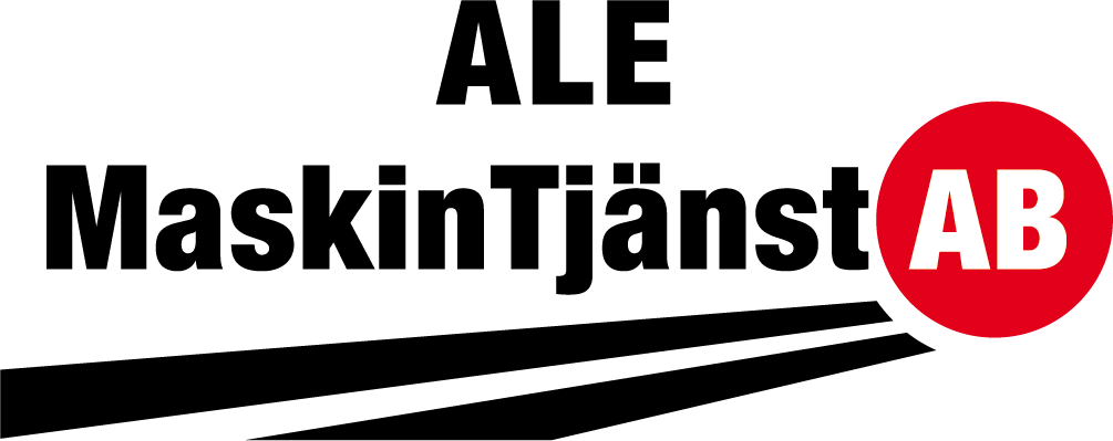 Ale Maskintjänst AB logotyp