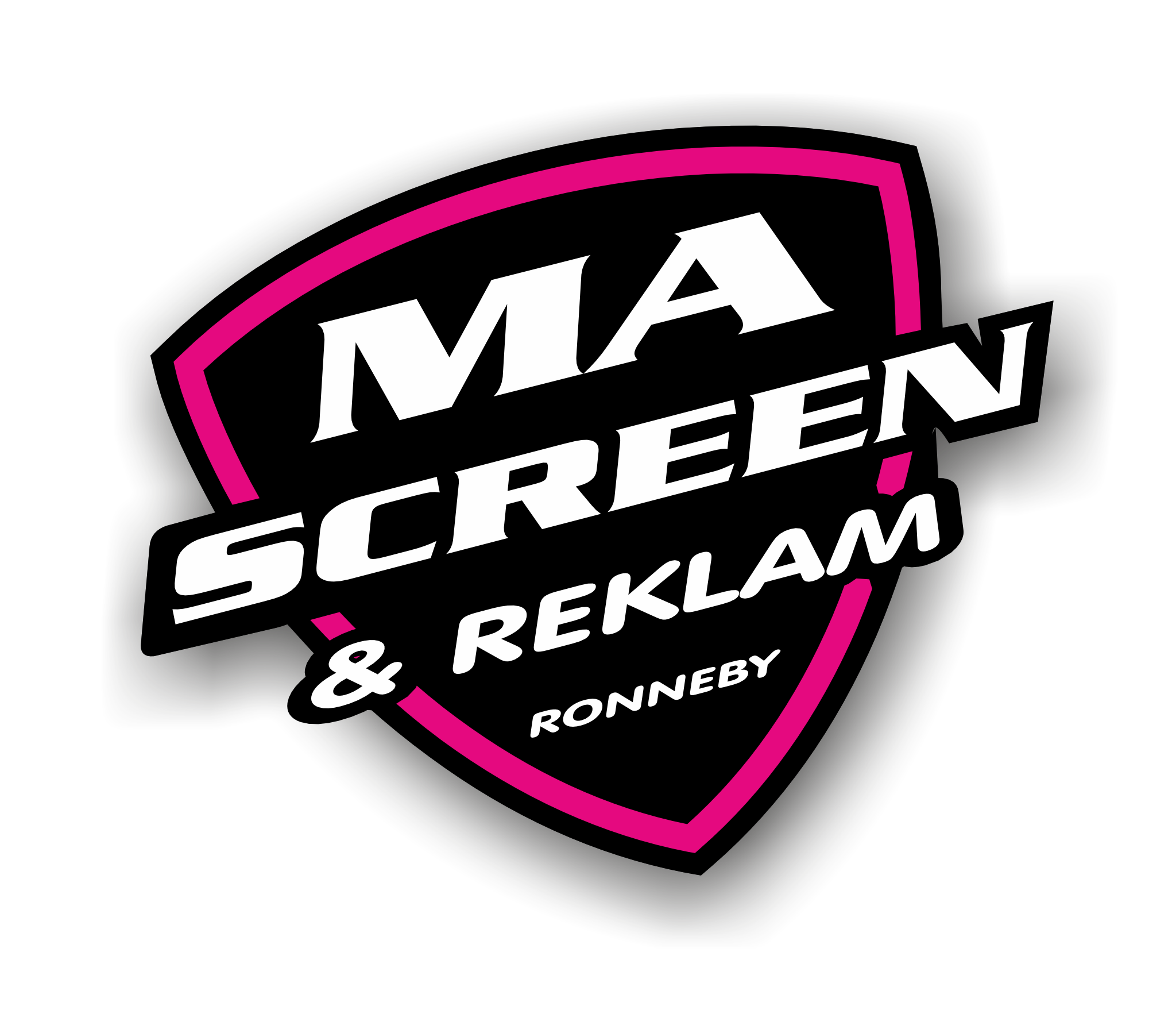 MA Screen & Reklam i Ronneby AB logotyp