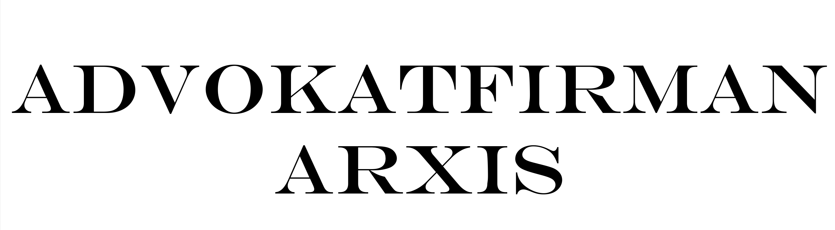 Advokatfirman Arxis AB logotyp