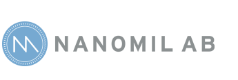 Nanomil AB logotyp