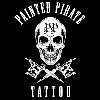 Painted Pirate Tattoo AB logotyp
