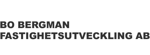 Bo Bergman Fastighetsutveckling AB logotyp