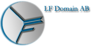 LF Domain AB logotyp