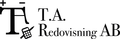 T.A. Redovisning AB logotyp