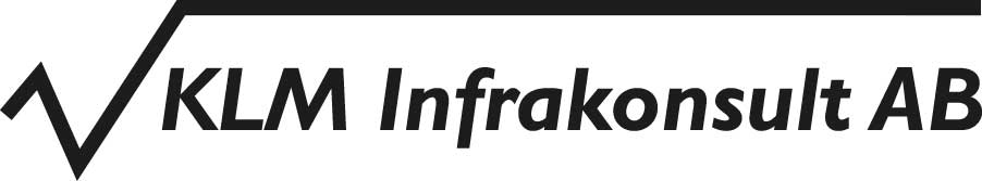 KLM Infrakonsult AB logotyp