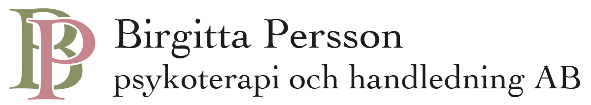Birgitta Persson psykoterapi och handledning AB logotyp