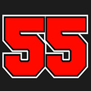 Gym 55. Charlottenbergs Träningscenter AB logotyp