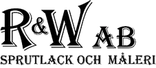 R & W Sprutlack och måleri AB logotyp
