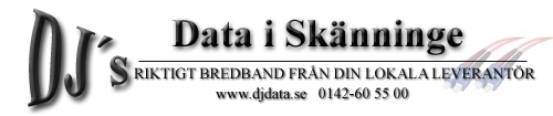 DJ Data i Skänninge AB logotyp