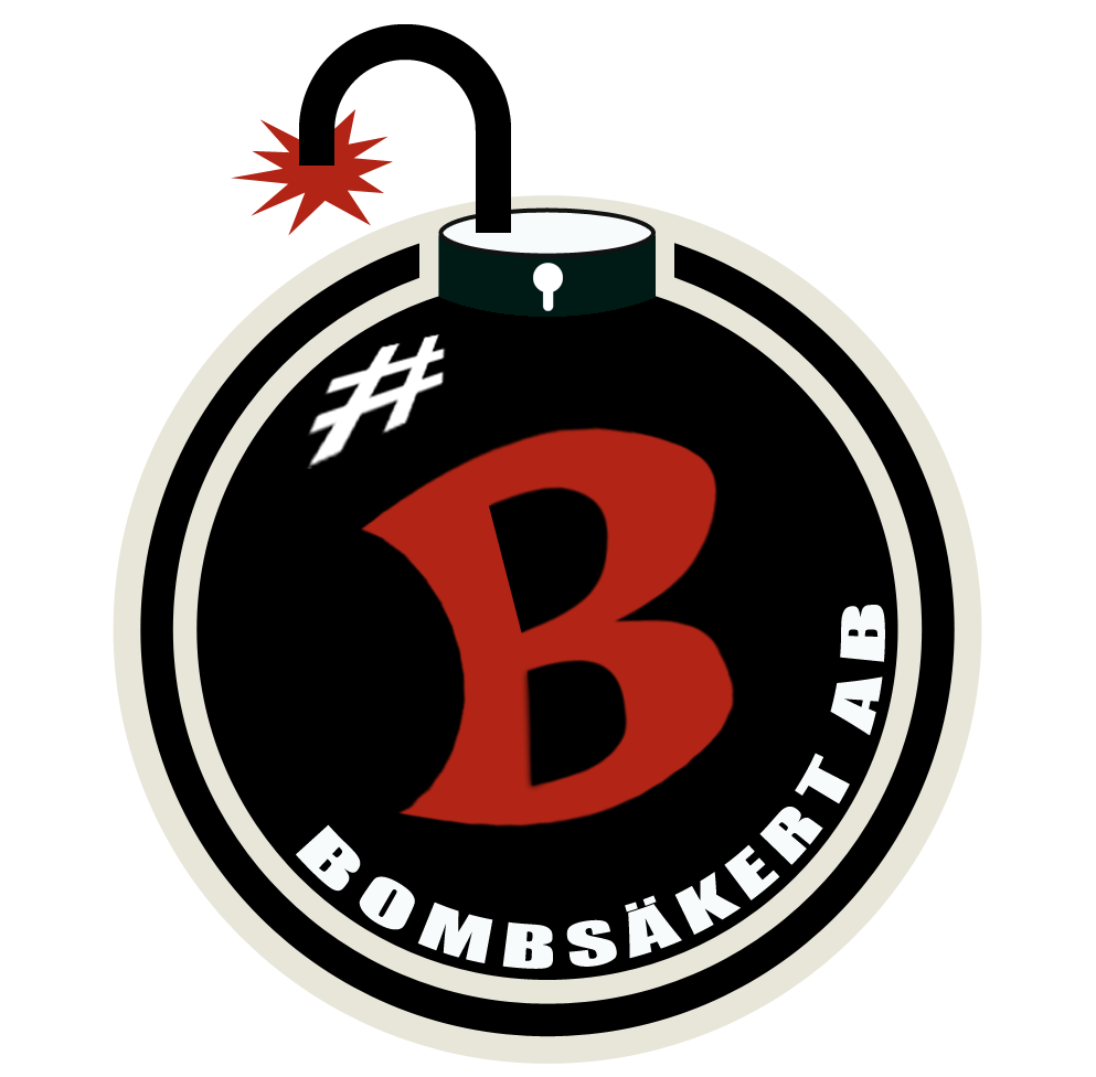 Bombsäkert AB logotyp