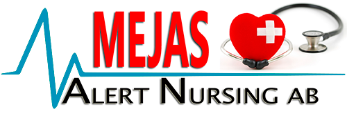 Mejas Alert Nursing AB logotyp