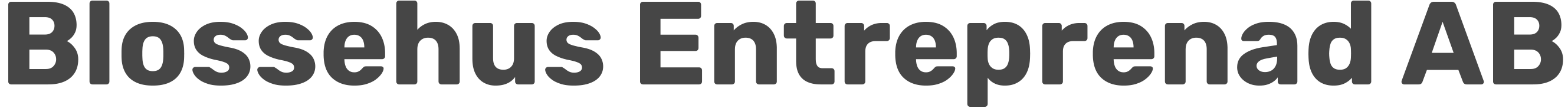 Blossehus Entreprenad AB logotyp