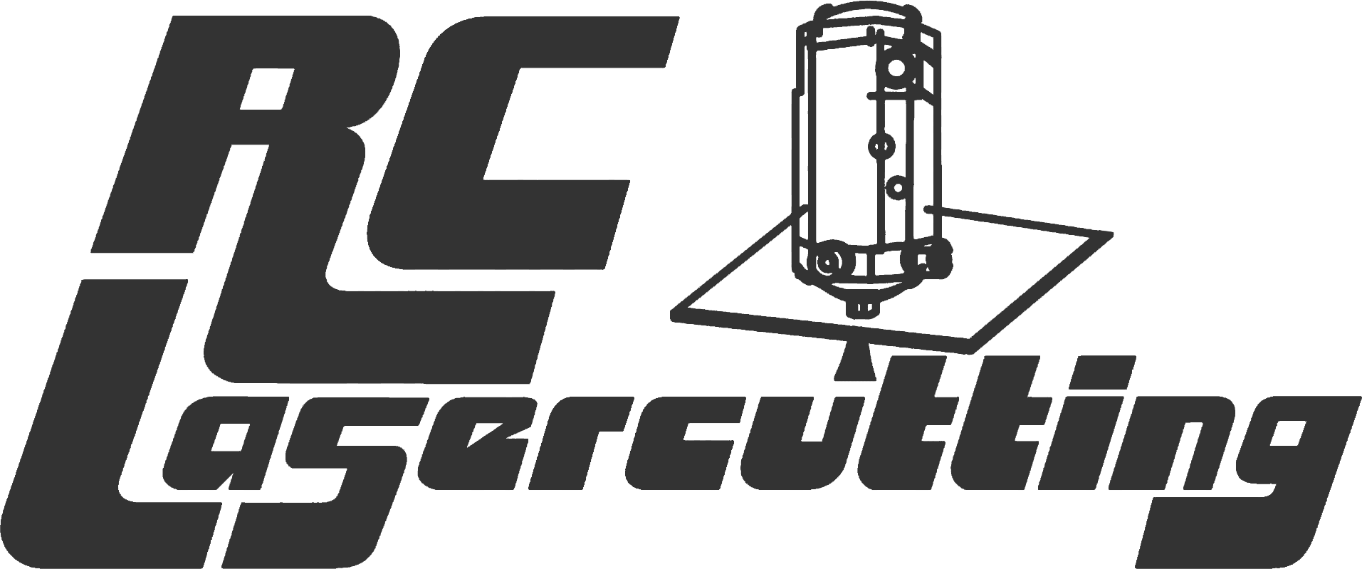 RC Lasercutting AB logotyp