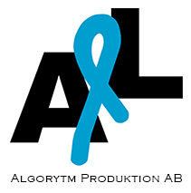 Algorytm Produktion AB logotyp